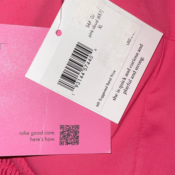 kate spade new york Women's Smocked Underwire One-Piece Swimsuit XL NWT - Picture 7 of 11